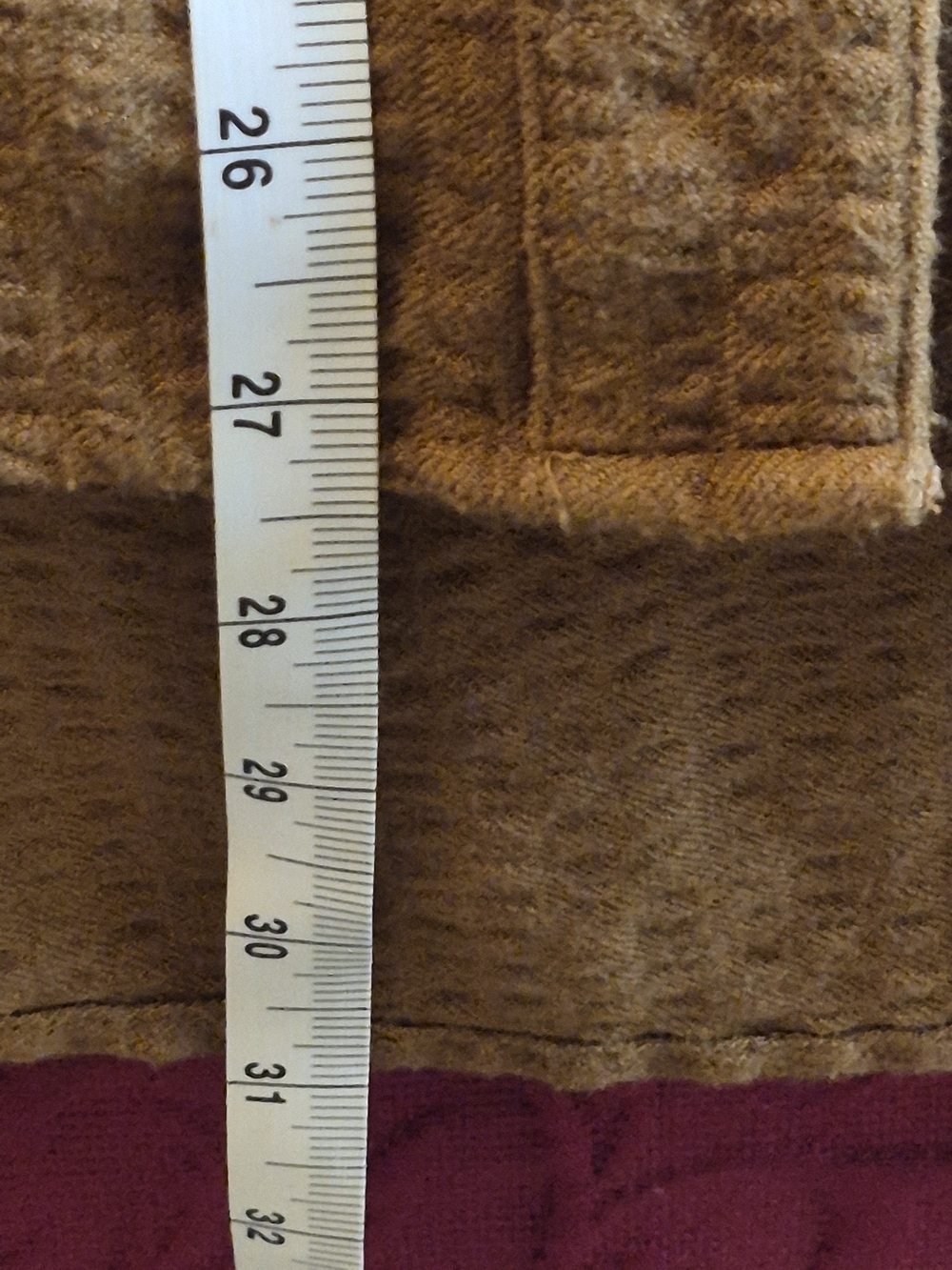 BKE Women's Button-Down Shirt in Mustard Brown - Picture 9 of 9